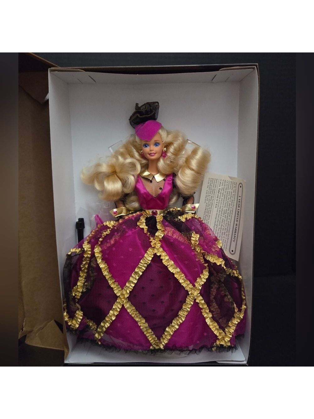 1993 Spiegel Limited Editiom Royal Invitation Barbie #10969